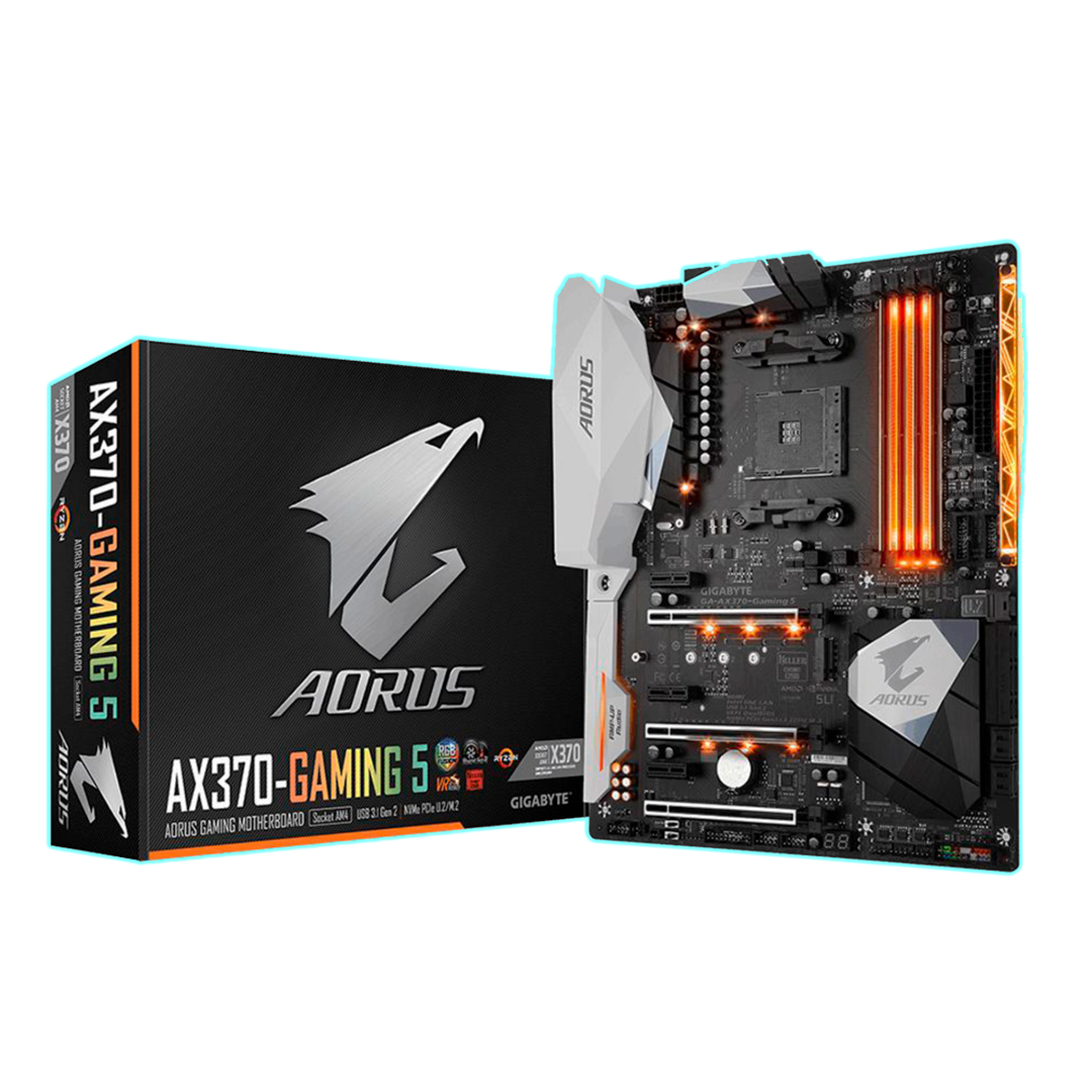 PLACA MADRE AORUS AX370 GAMING 5
