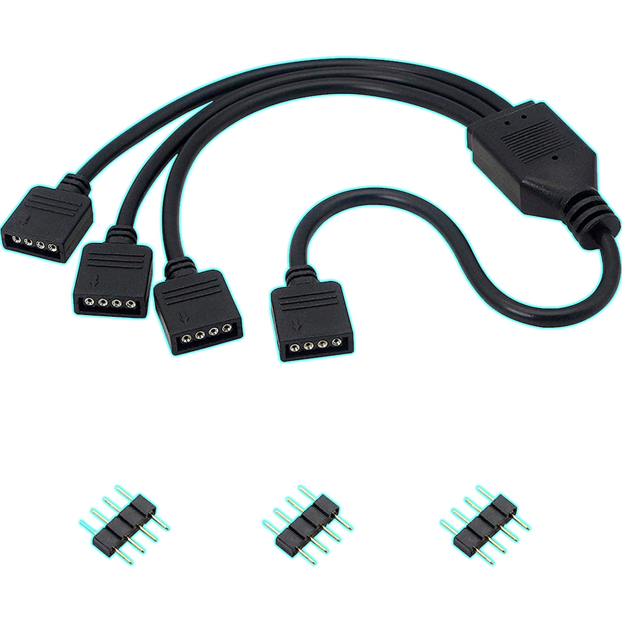 SPLITTER RGB 4 PIN 12V