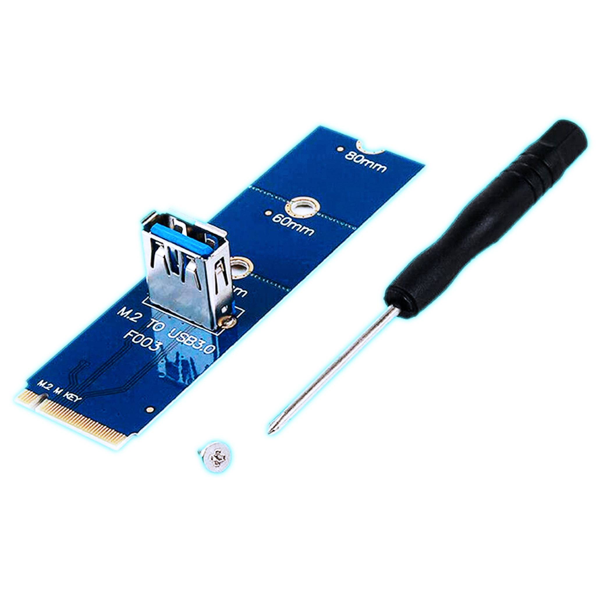 ADAPTADOR M.2 PCIE A USB 3.0 MINING