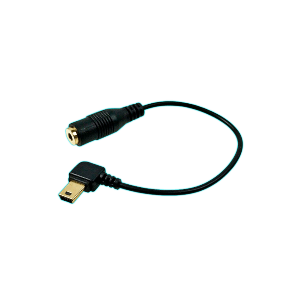 ADAPTADOR 3.5MM HEMBRA A MINI USB PARA GOPRO