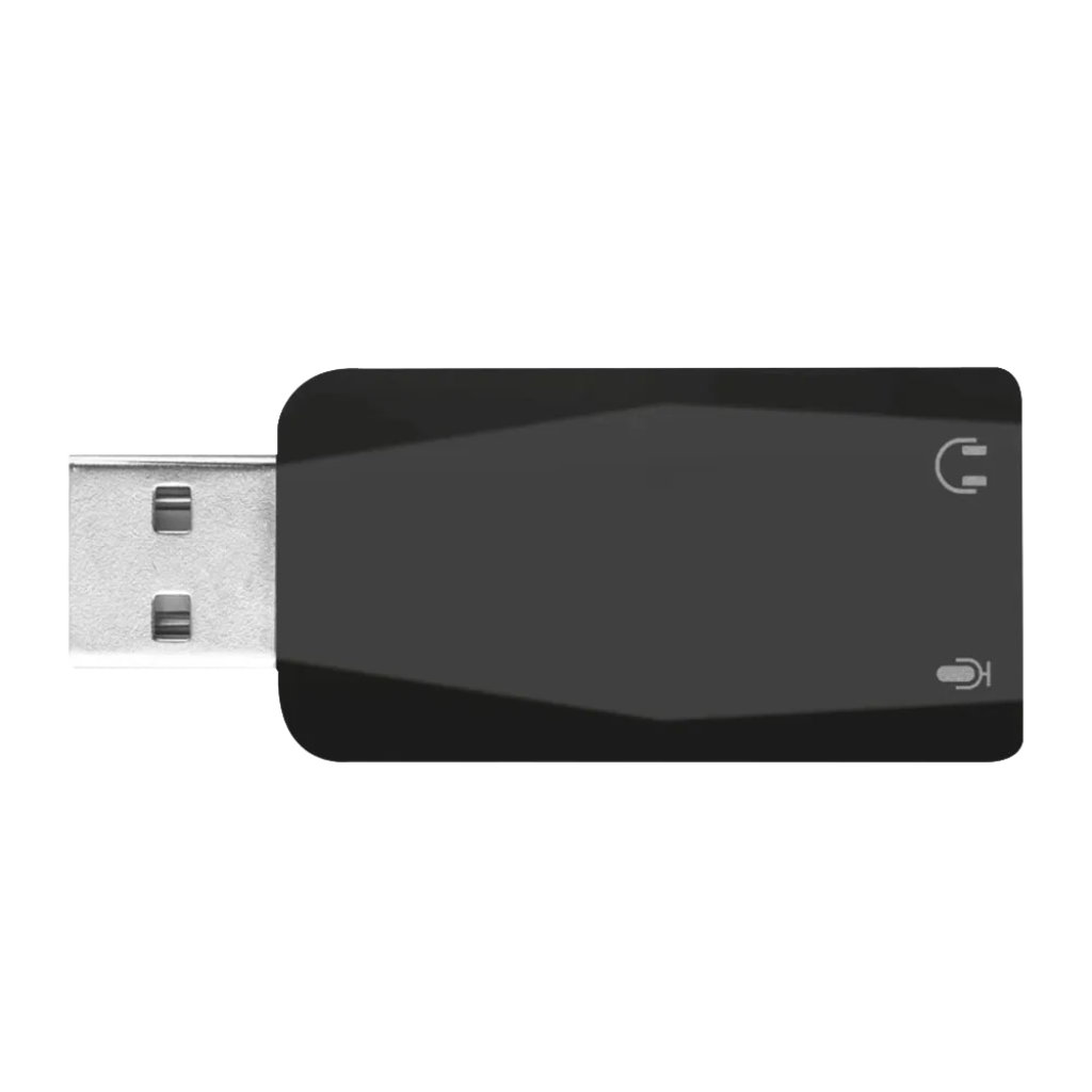 ADAPTADOR DE AUDIO/MICROFONO USB A JACK 3.5MM