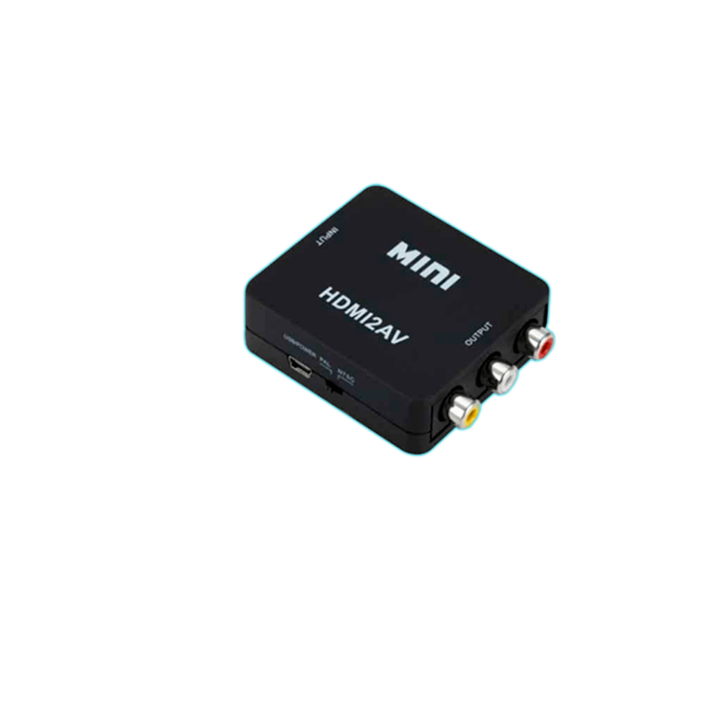 ADAPTADOR HDMI A RCA (HDMI2AV) HDMI A AV
