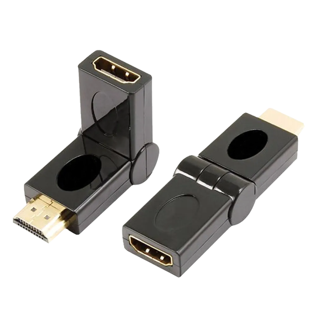 ADAPTADOR HDMI MACHO A HEMBRA FLEXIBLE RS