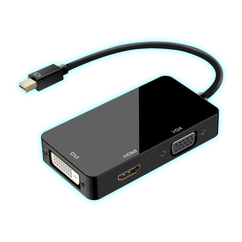 ADAPTADOR RS 3 EN 1 MINI DP TO DP,DVI I, HDMI