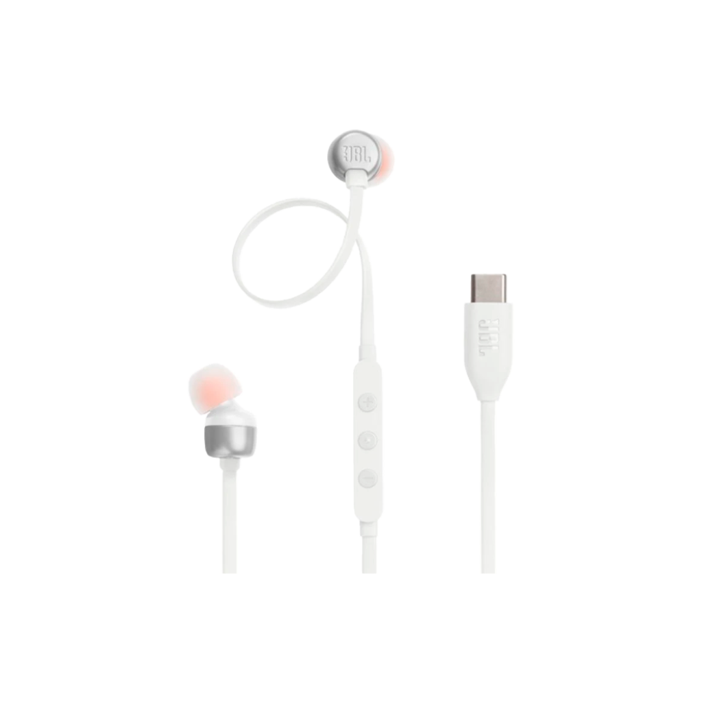 AURICULAR CON MICROFONO JBL TUNE 310C/USB-C/BLANCO