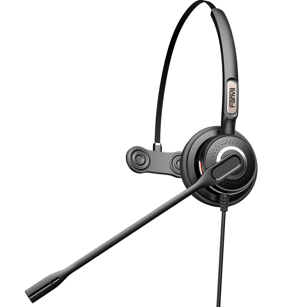 AURICULAR FANVIL HT201 CON MICROFONO (TELEMARKETING)/NEGRO