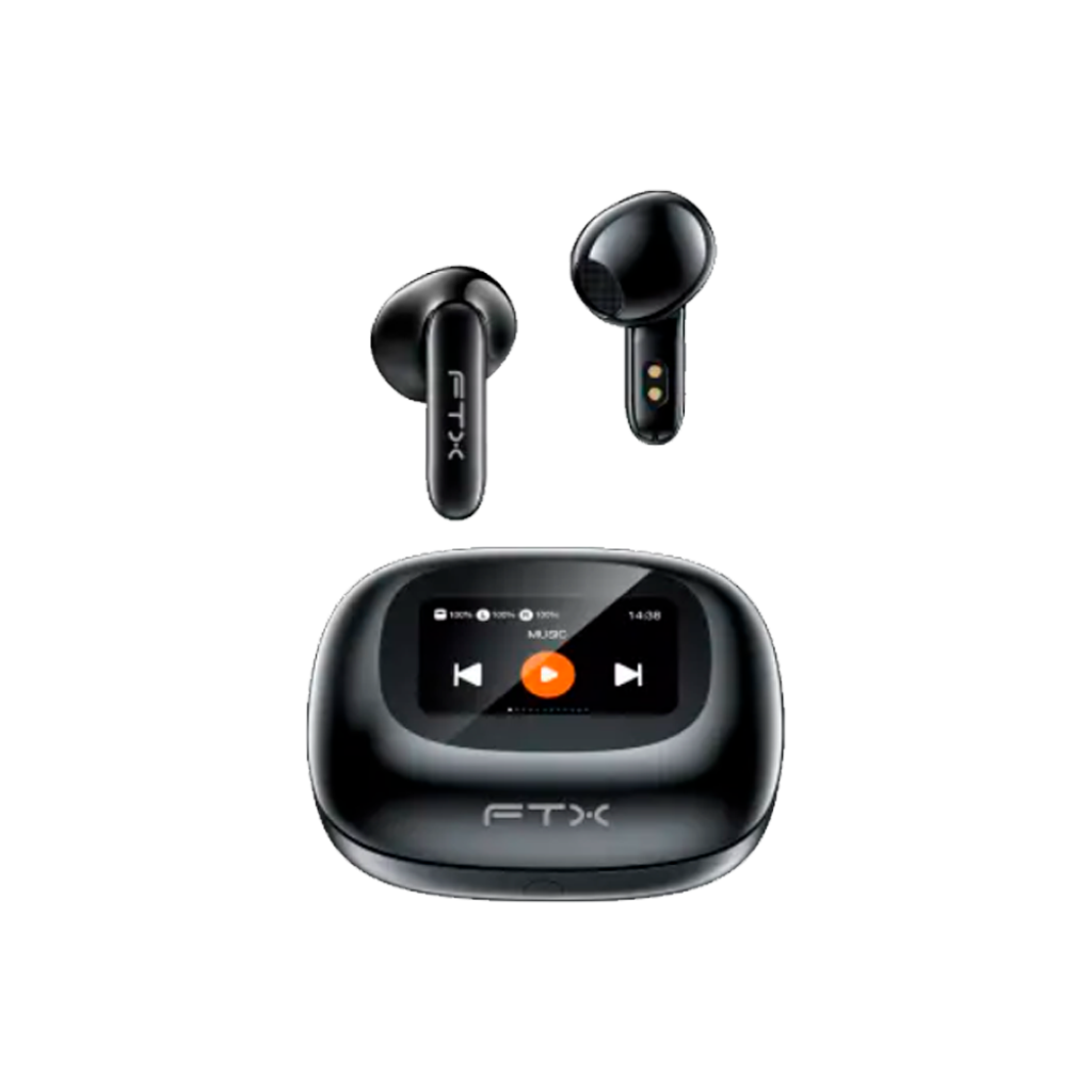 AURICULAR FTX E97L-BK CON PANTALLA LED/BT/MIC/NEGRO