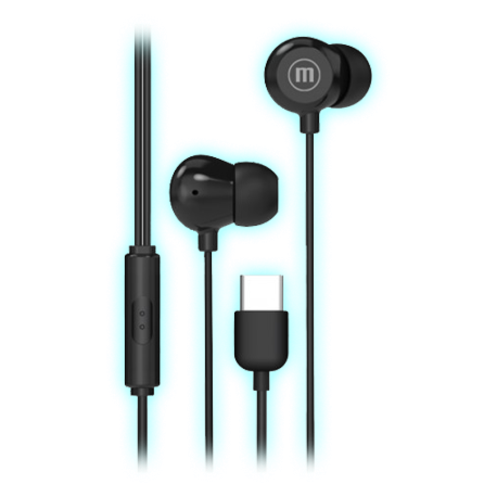 AURICULAR MAXELL INBAX USB-C/NEGRO/CON MICROFONO/IN-BAX-USBC