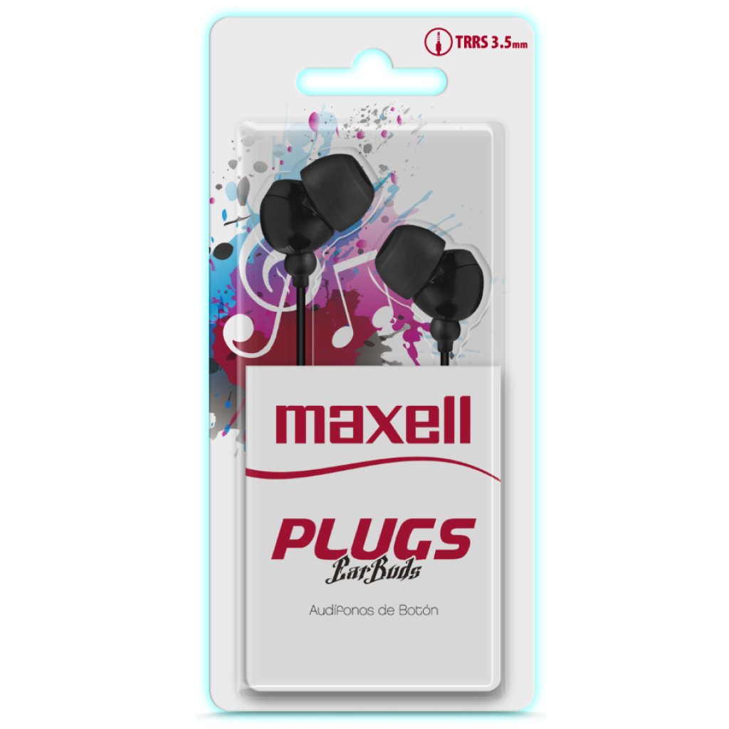 AURICULAR MAXELL PLUGS - PINK - IN-225
