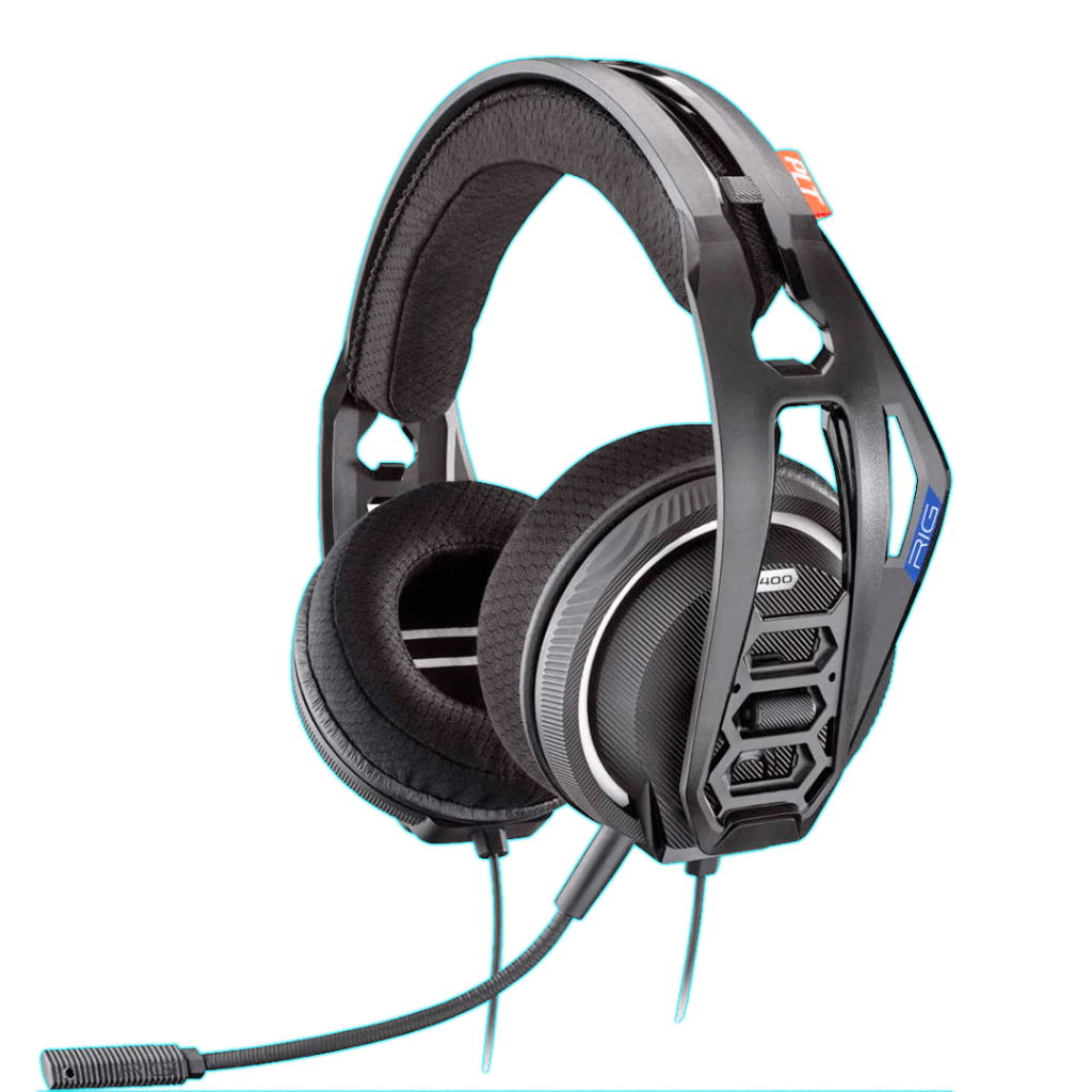 AURICULAR NACON RIG 400HS JACK 3.5 PS4/PC/MOVIL