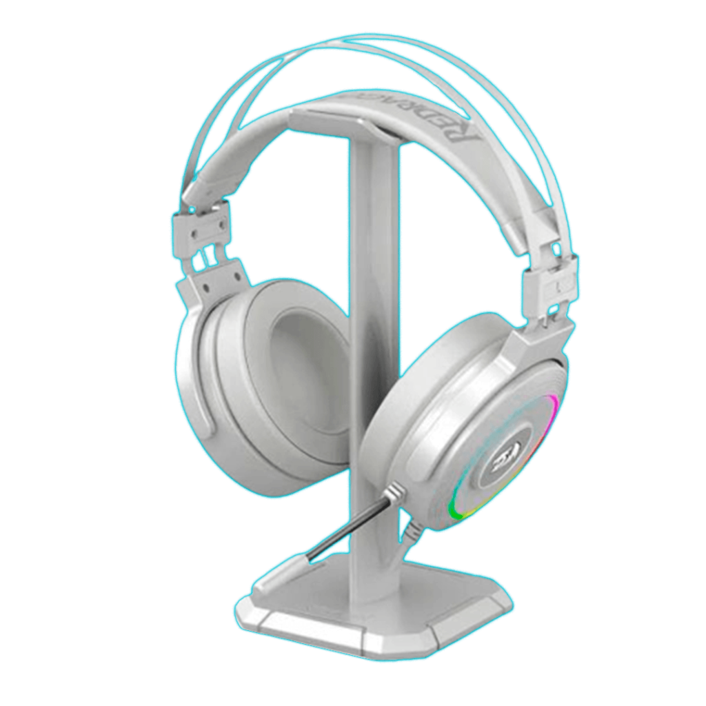 AURICULAR REDRAGON LAMIA2 WHITE USB 7.1 RGB (MULTICOLOR) C/ SOPORTE