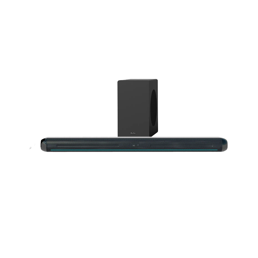 BARRA DE SONIDO KOLKE SUBWOOFER 2.1 /5.25" NEGRO/KPE-809