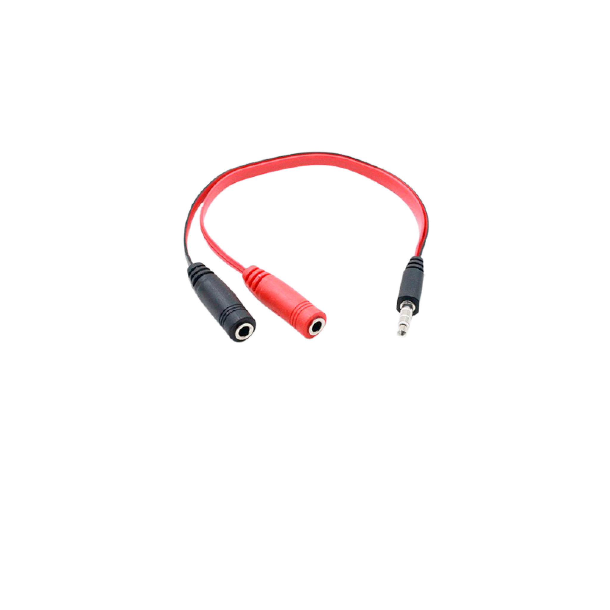 CABLE ADAPTADOR AUX 1MACHO 2HEMBRAS