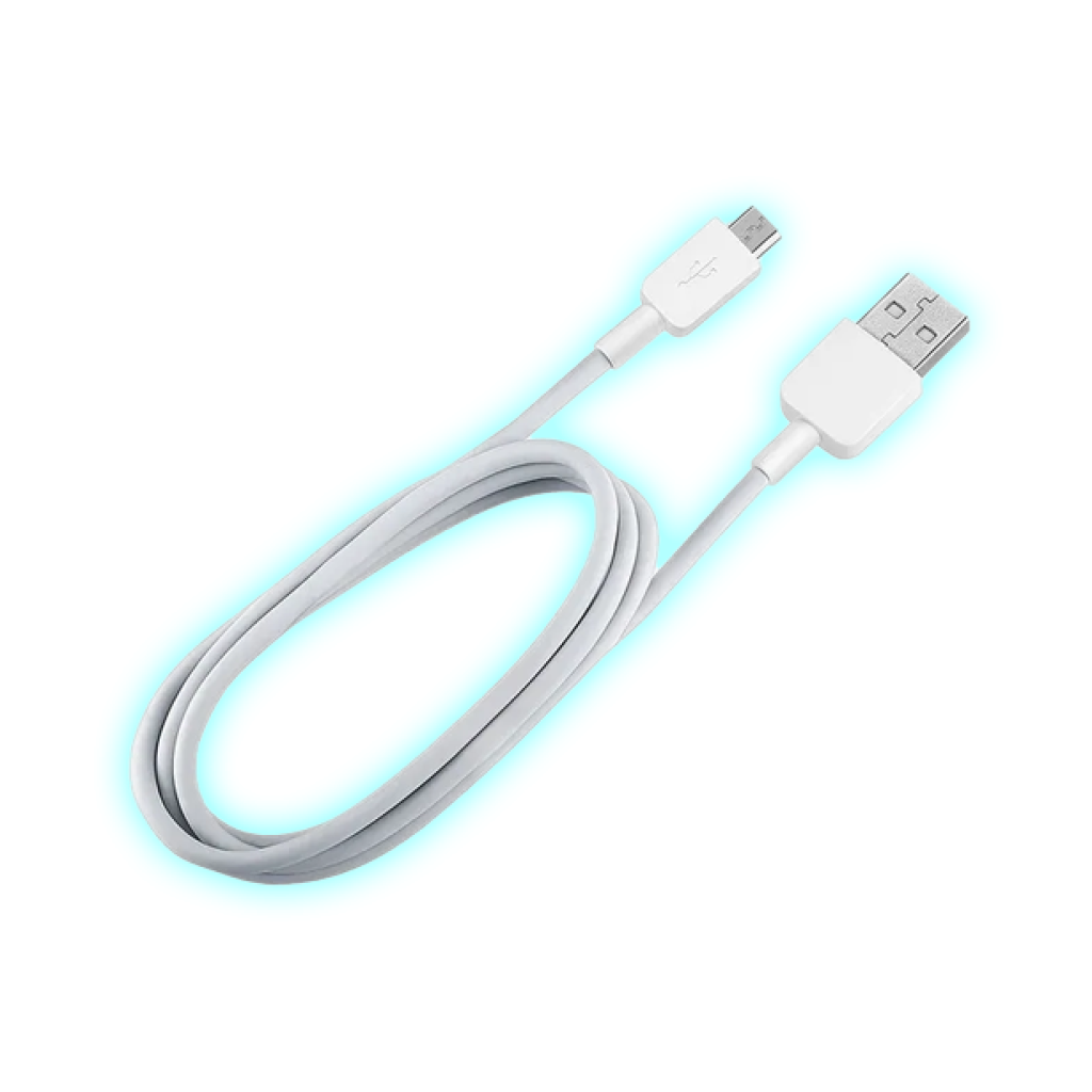 CABLE USB V8 PARA CONTROL PS4  3 METROS KEIBO KB-1104 2.1A - BLANCO