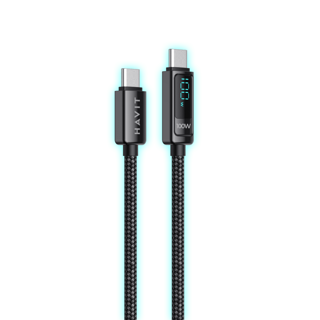 CABLE TIPO-C A TIPO-C 2M 100W HAVIT CB6247 FAST CHARGE