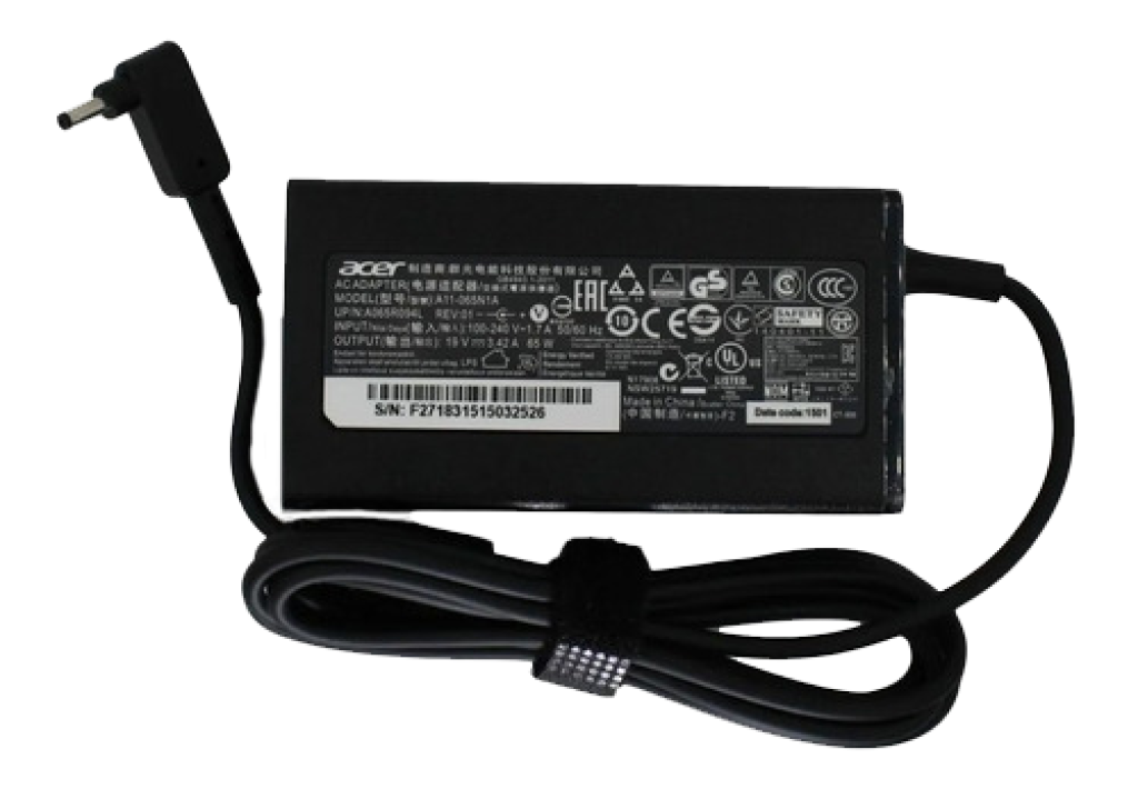 CARGADOR ACER PUNTA FINA 24V/3,4/2A