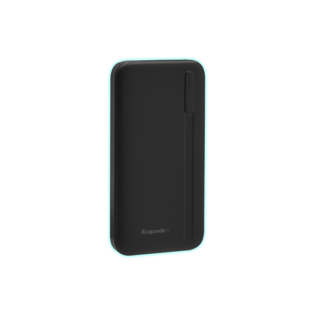 CARGADOR PORTATIL ECOPOWER EP-C830 NEGRO 10000MAH