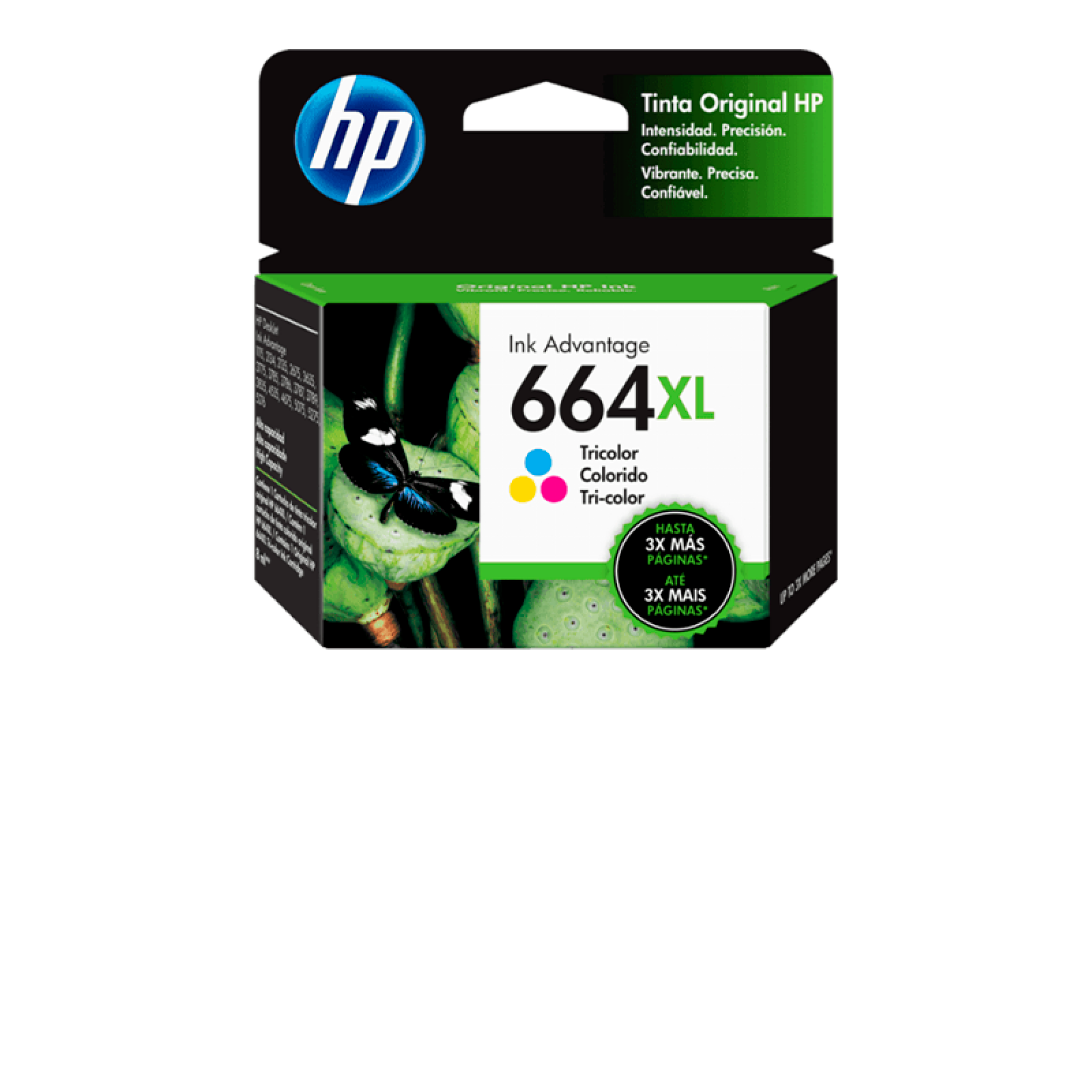 CARTUCHO HP 664XL COLOR