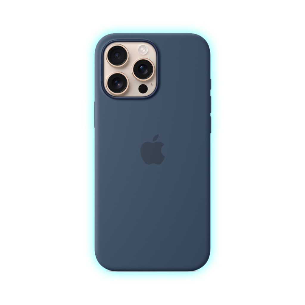 CASE PARA IPHONE 16 CON MANZANITA GAMUZADO