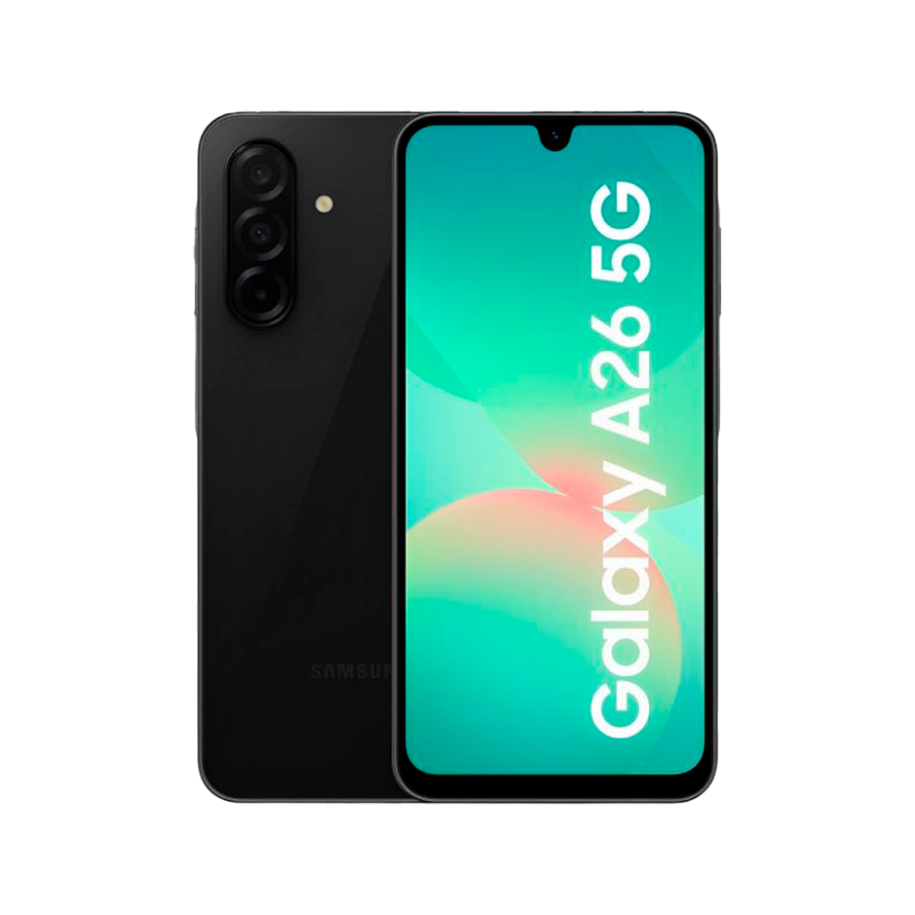 CELULAR SAMSUNG GALAXY A26 5G 8GB/256GB/DUAL SIM/BLACK/SM-A266M/DS