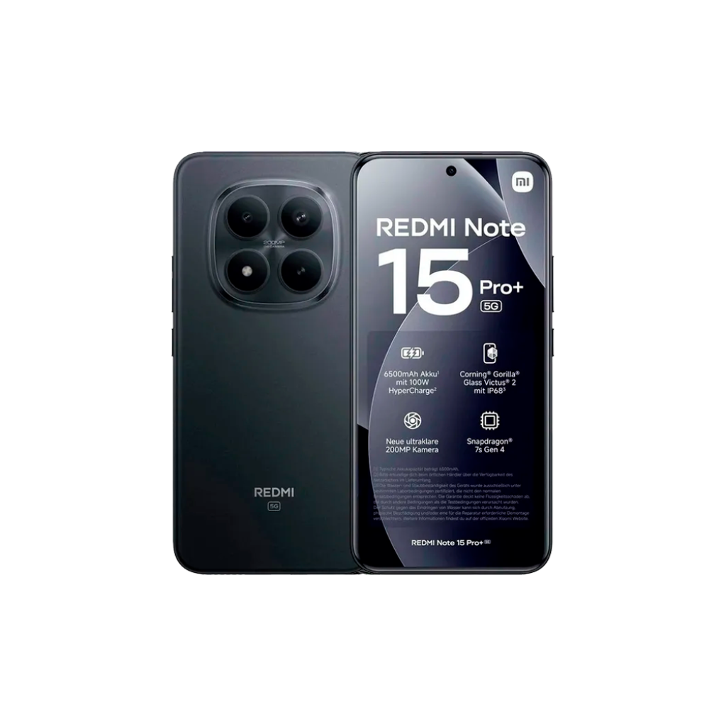 CELULAR XIAOMI REDMI NOTE 15 PRO+ 5G/8GB/256GB/DUAL SIM/NEGRO