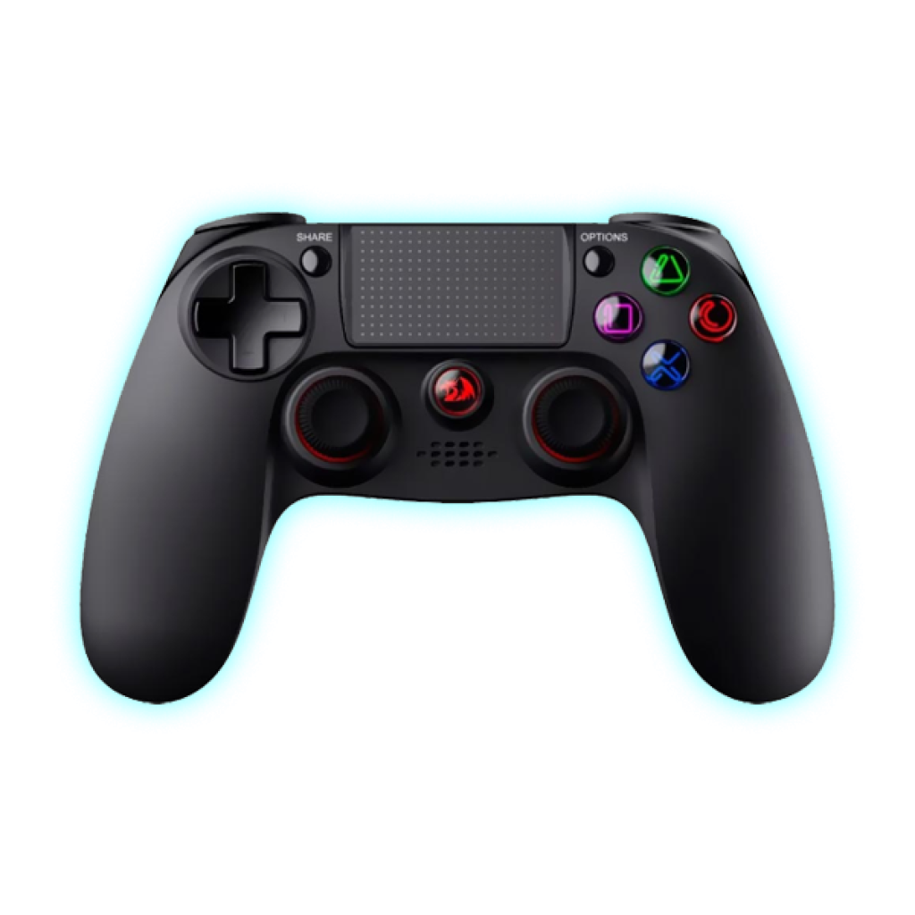 CONTROL REDRAGON JUNO G818/WIRELESS/PS3/PS4/PC/NEGRO