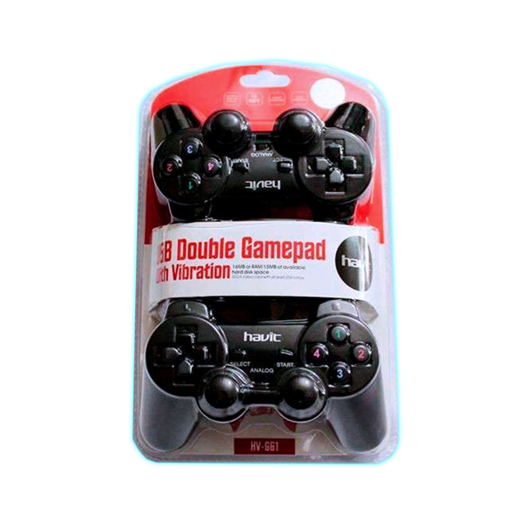 CONTROL/GAMEPAD HAVIT KIT (X2)  HV-G61 USB