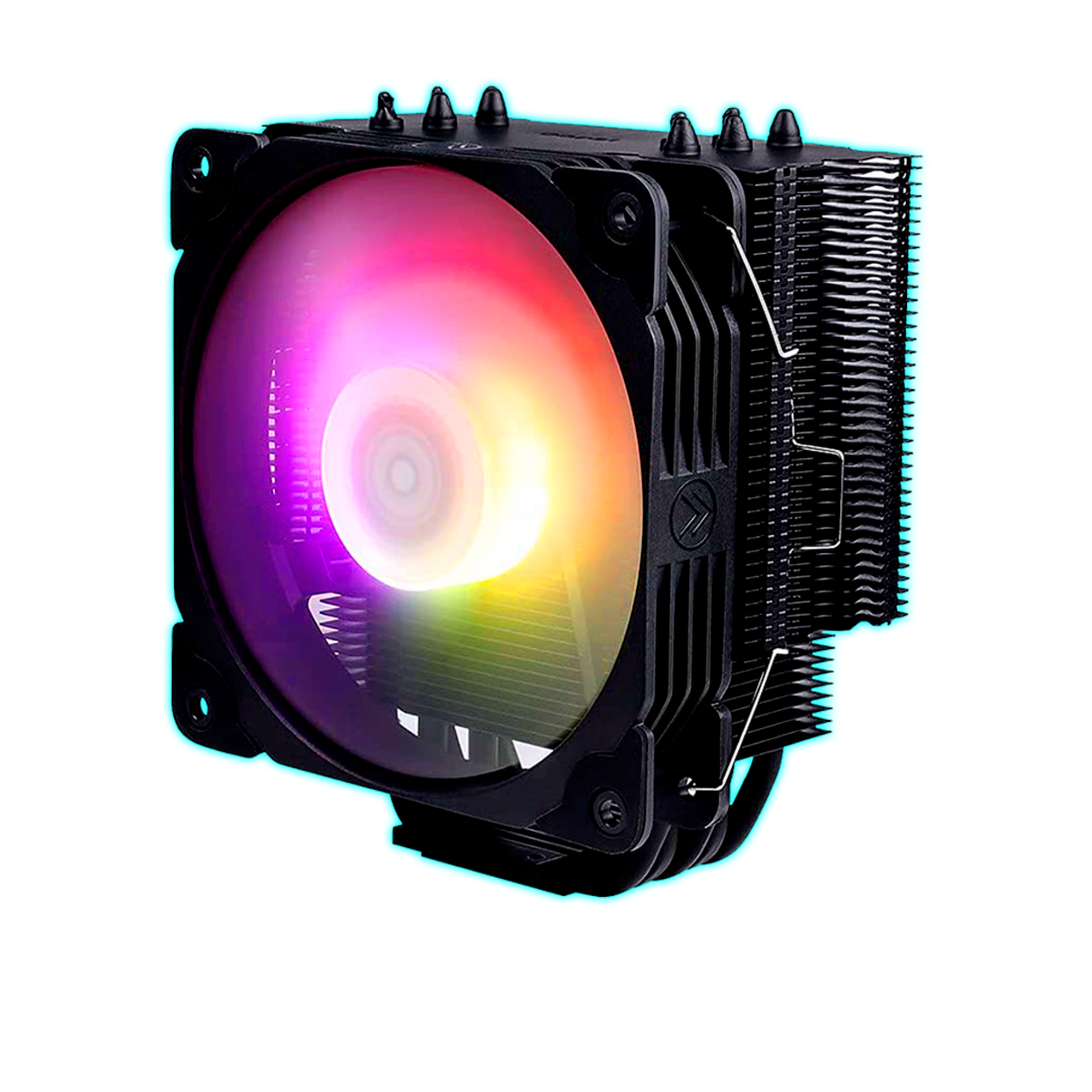 CPU COOLER V5 VETROO BLACK 120MM ARGB
