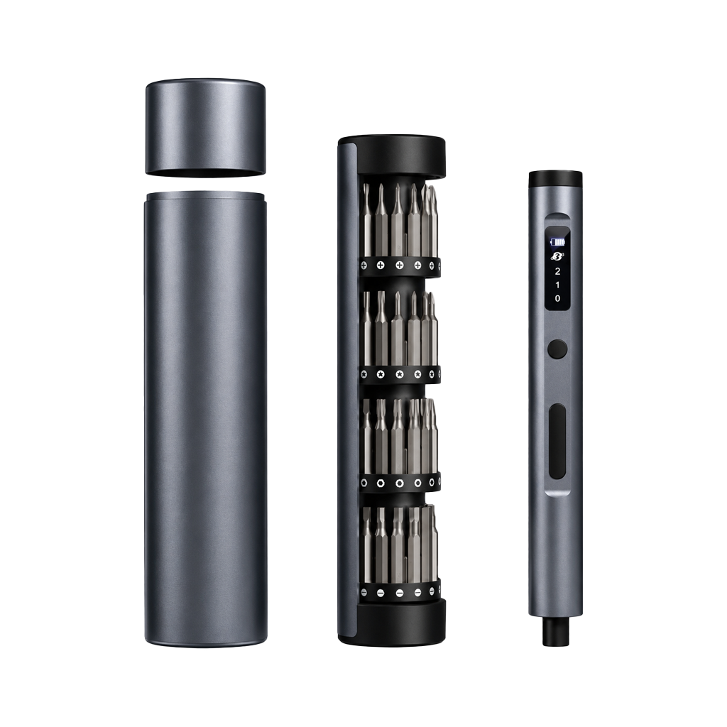 DESTORNILLADOR ELECTRICO SATE A-KS62 62 PIEZAS/USB-C