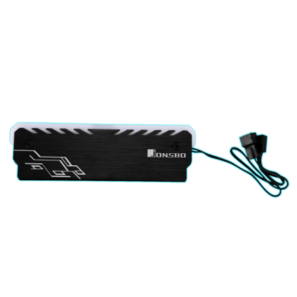 DISIPADOR PARA MEMORIA RAM RGB JONSBO NC-1 (NEGRO)