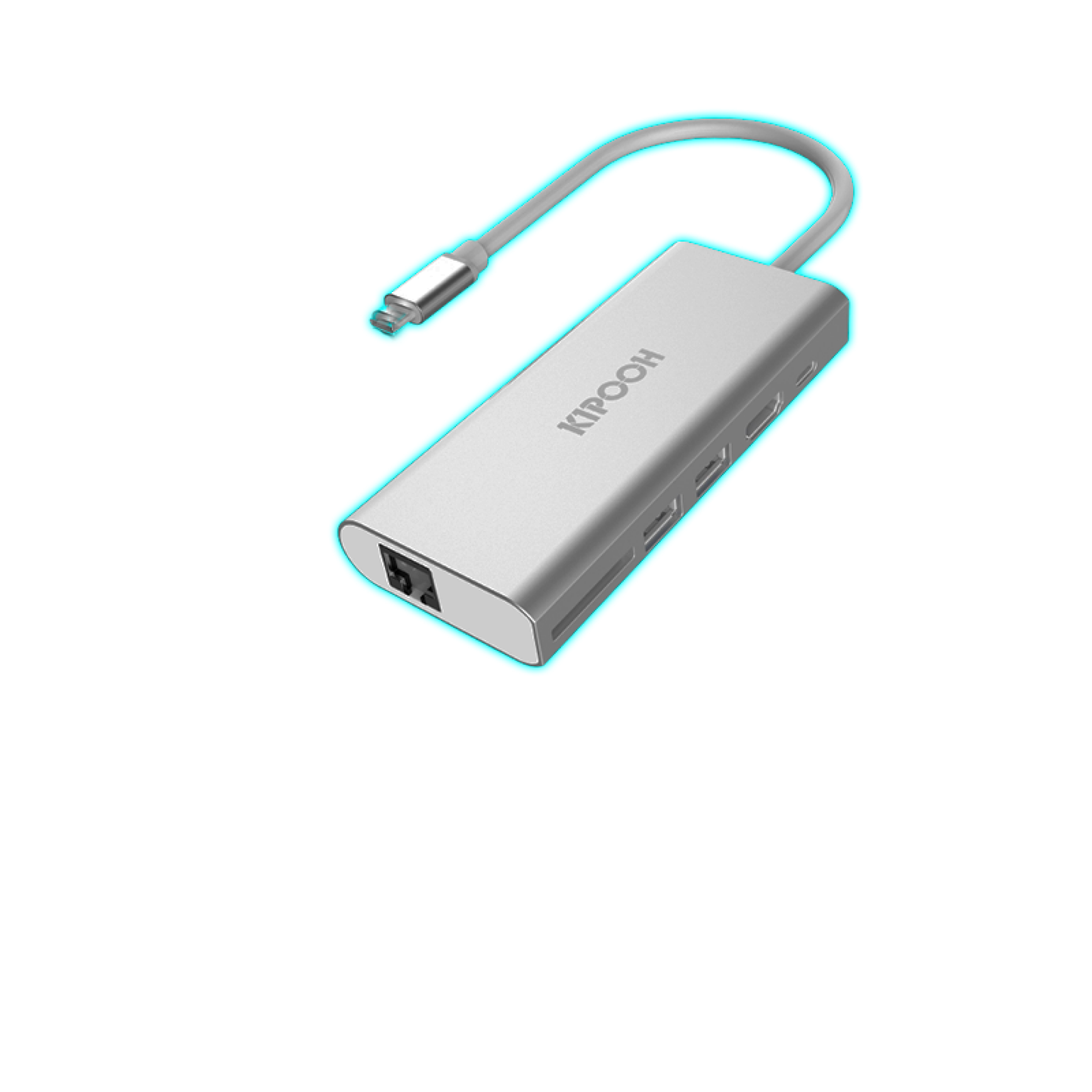 DOCKING STATION TIPO C HDMI/SDCARD/ETHERNET/USB 3.0