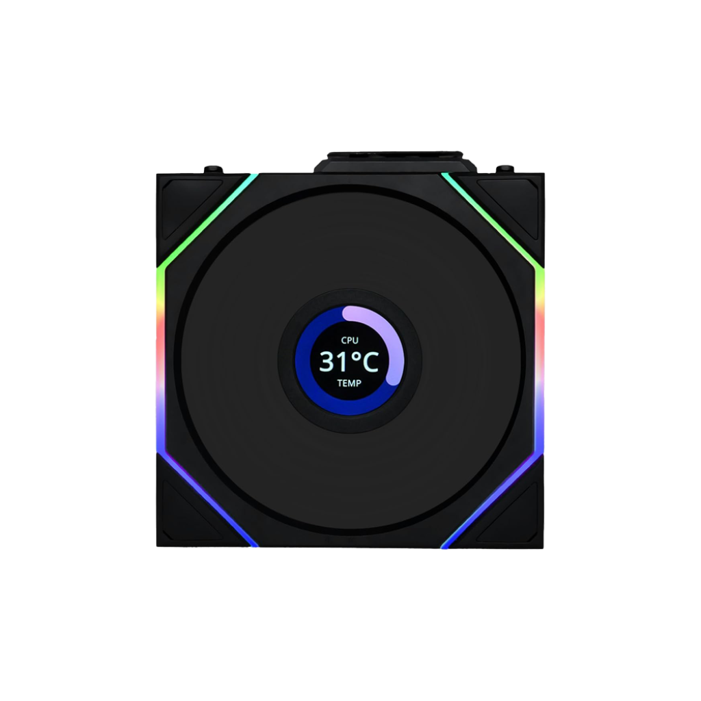 FAN COOLER LIAN LI UNI FAN TL WIRELESS LCD 120 ARGB/BLACK/12TLLCD1W1B
