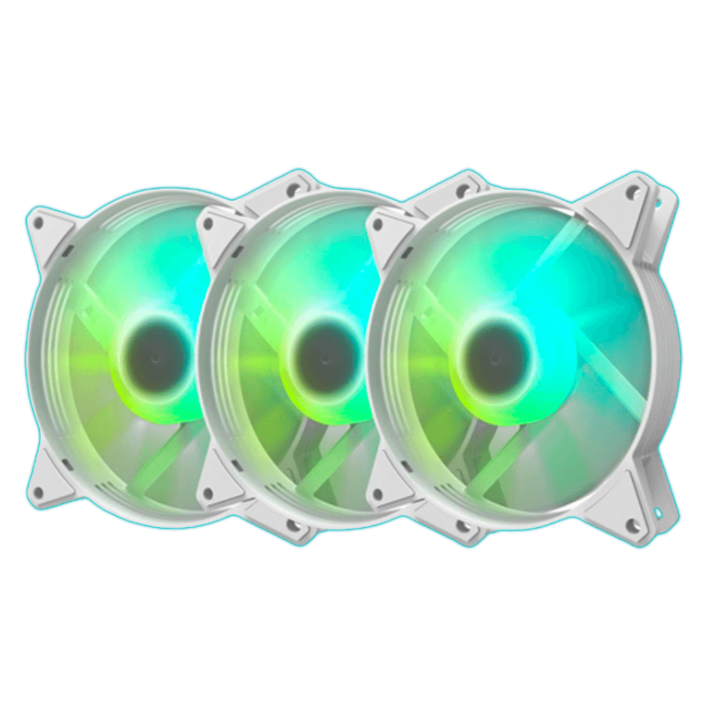 FAN/COOLER KIT X3 DARKFLASH C6MS (BLANCO)