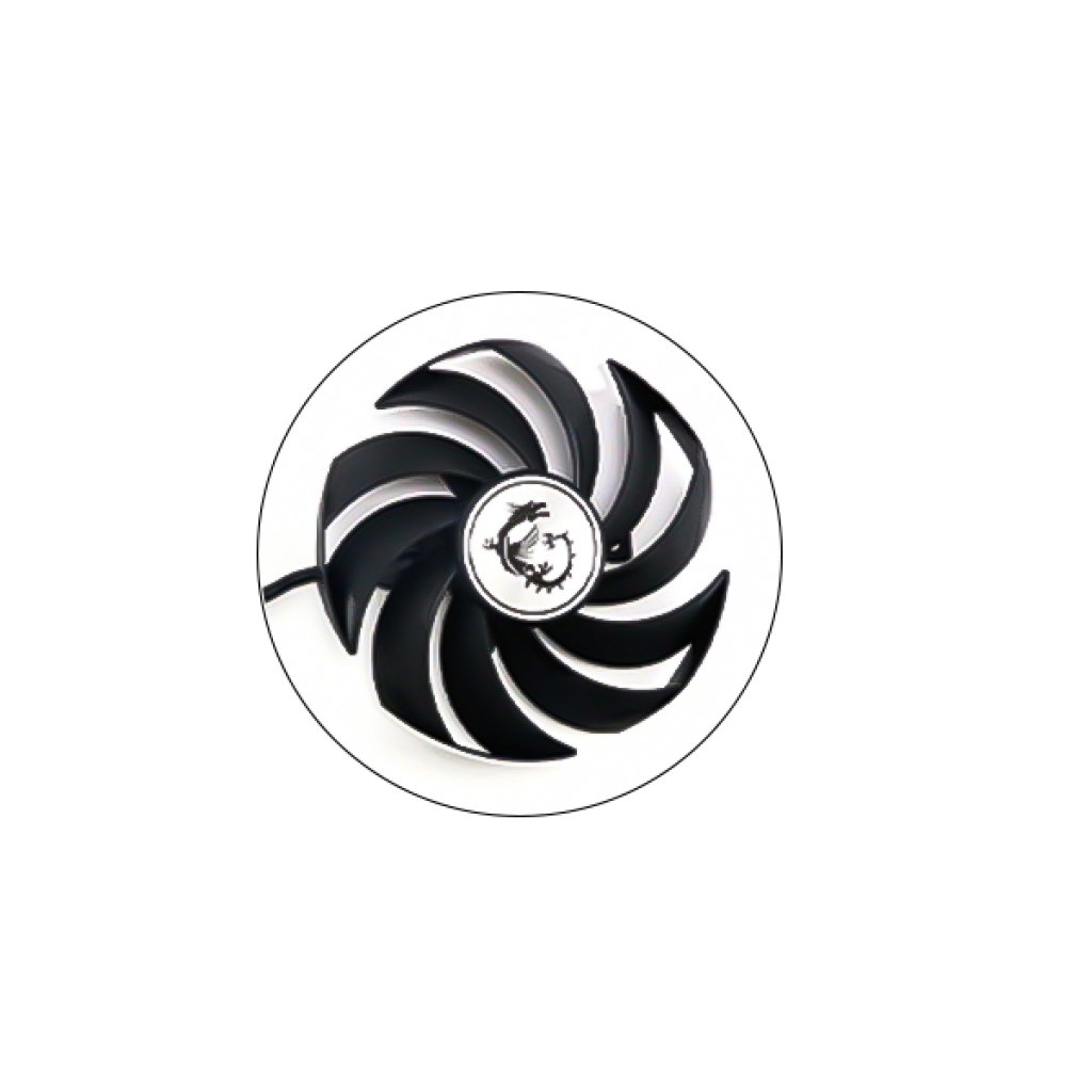 FAN/COOLER PARA GPU PLD09210B12HH MSI GTX 1000/RX400/RX500