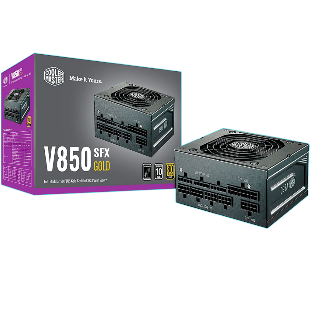 FUENTE COOLER MASTER 850W SFX 80 + GOLD FULL MODULAR