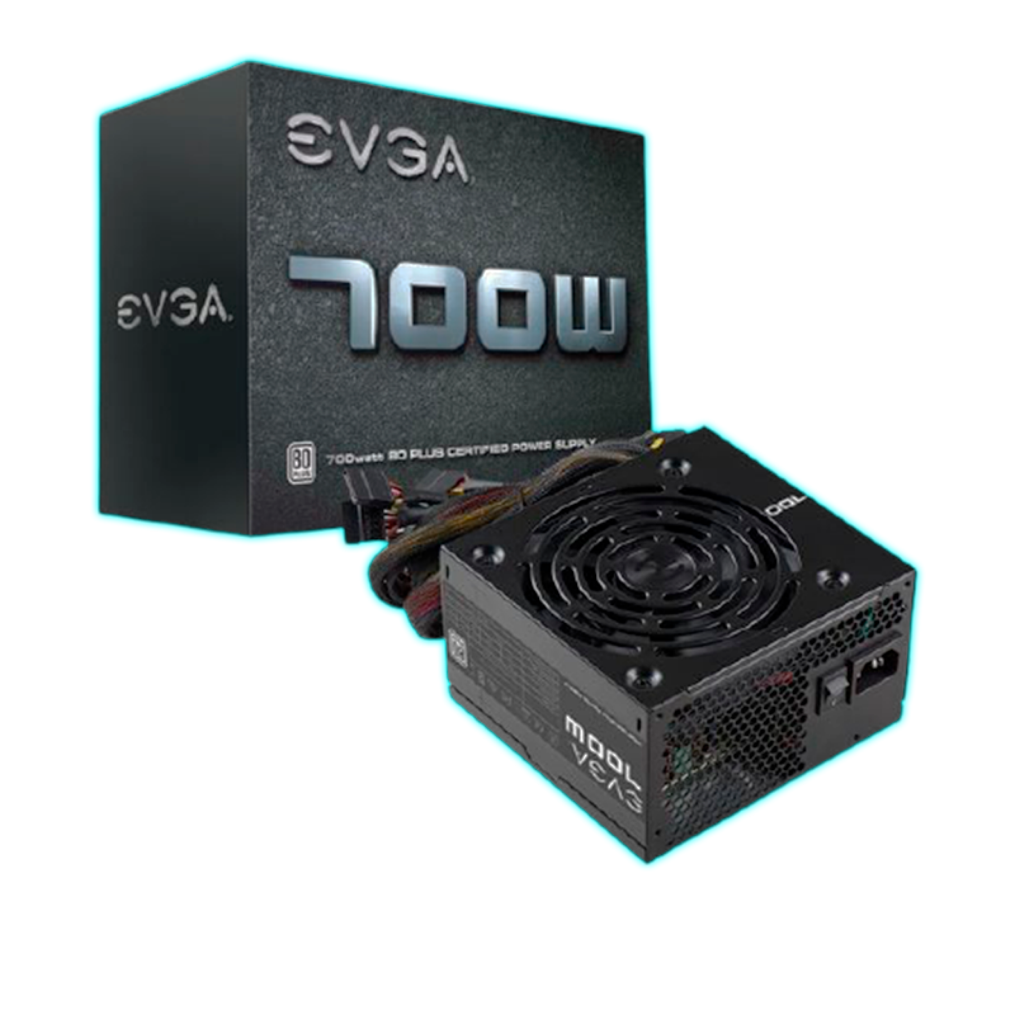 Fuente de Poder PC 700W Gamer EVGA 80 Plus White