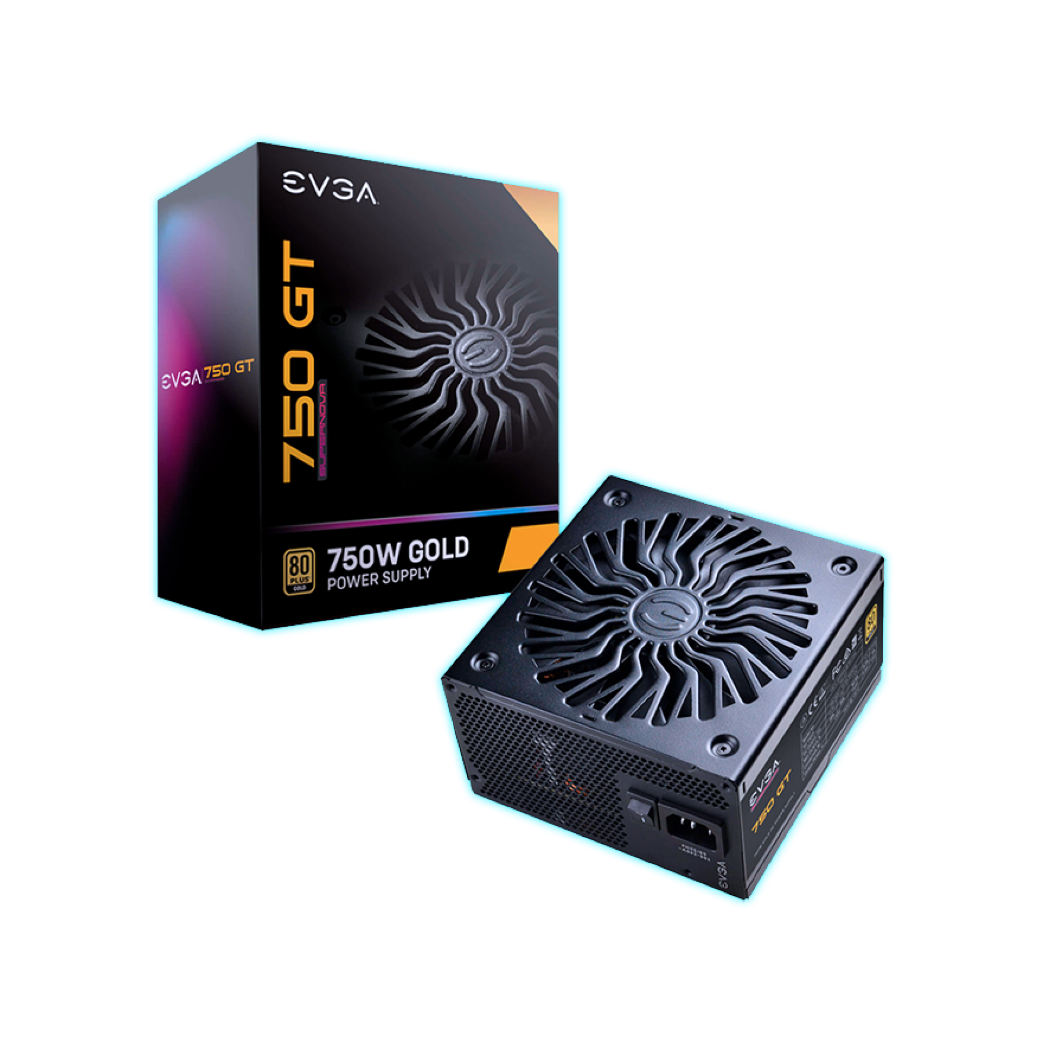 FUENTE EVGA 750W GT 80+ GOLD FULL MODULAR
