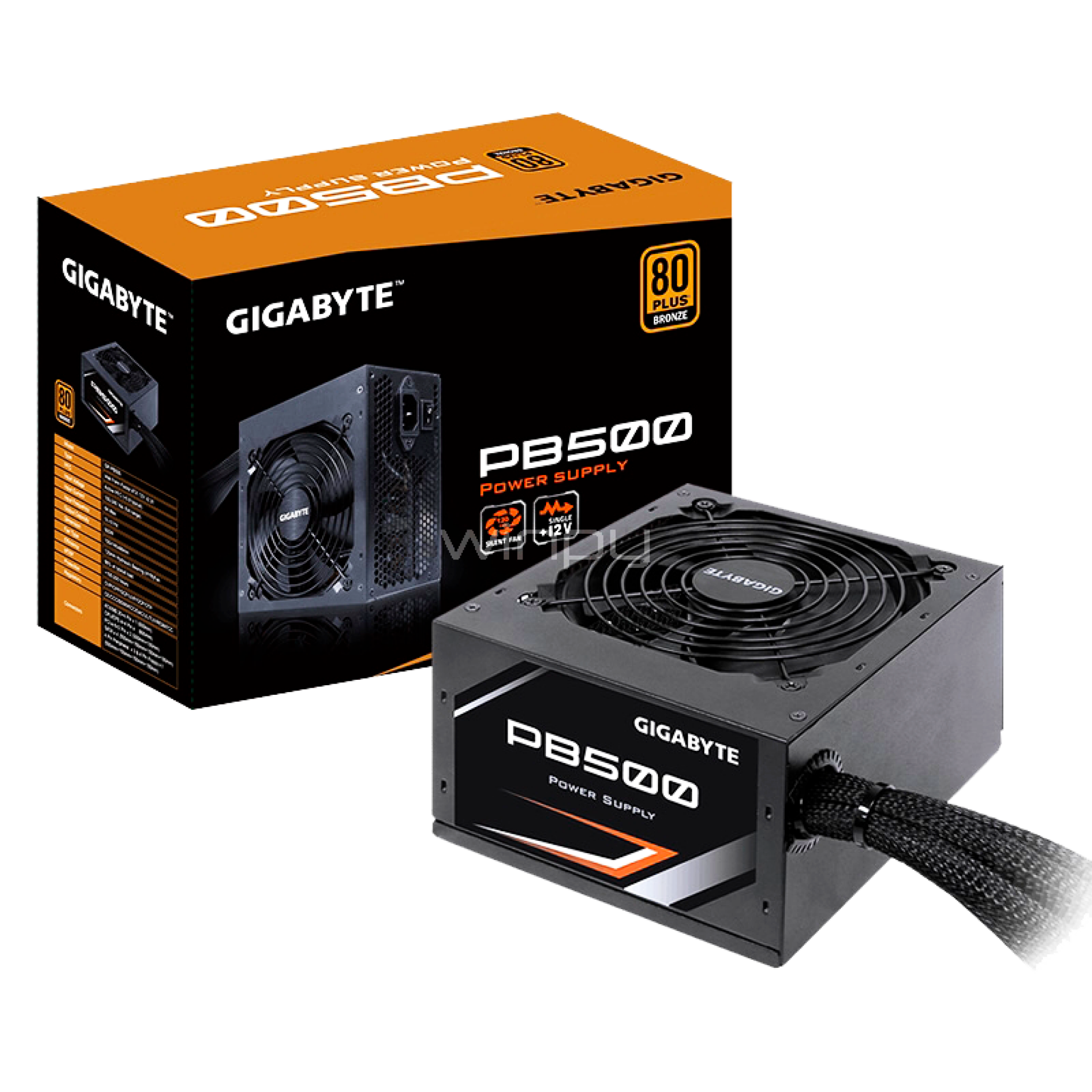 FUENTE GIGABYTE 500W 80+ BRONCE
