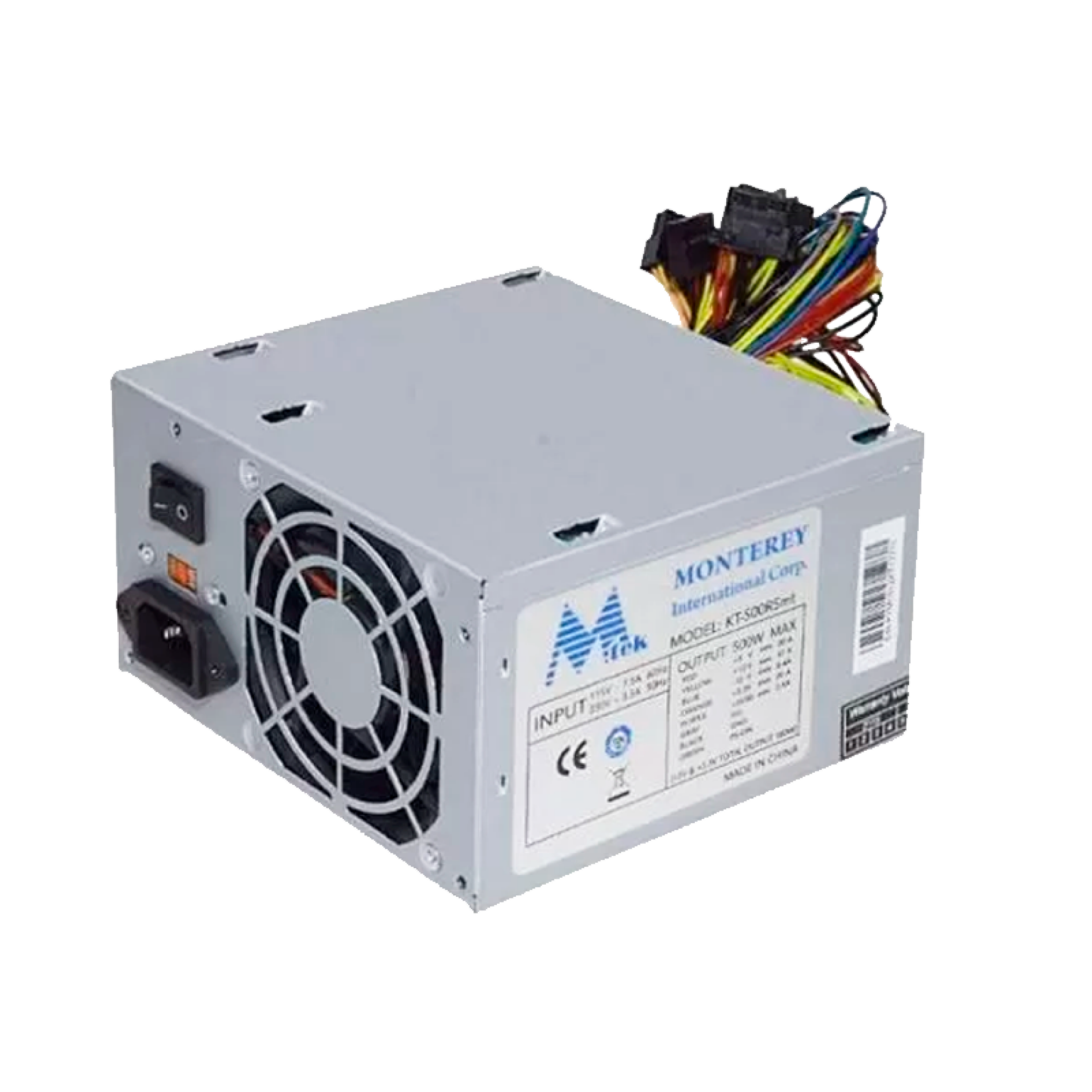 FUENTE MTEK 550W (320W REALES)