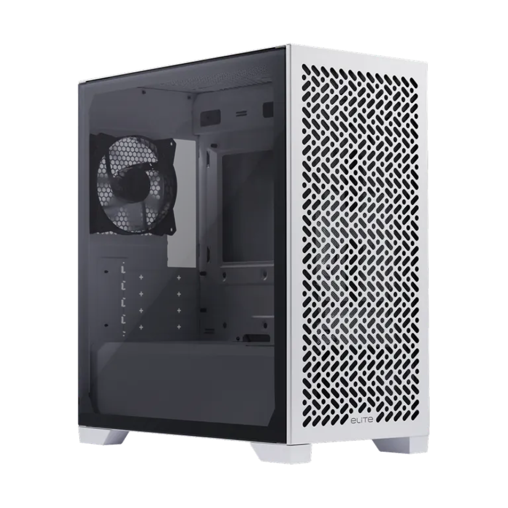 GABINETE COOLER MASTER ELITE 302/CON 3 FAN COOLER/WHITE/E302-WGNN-S00