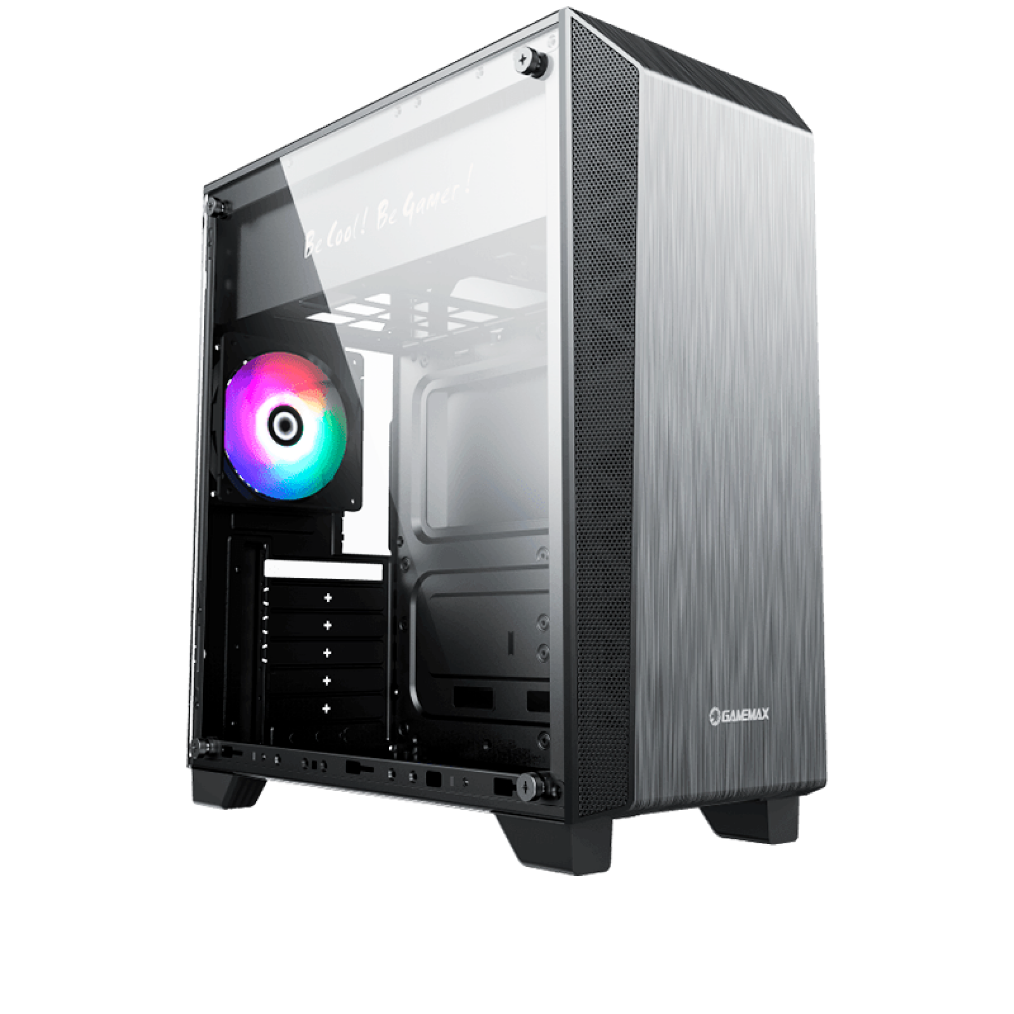 GABINETE GAMING GAMEMAX NOVA N5 C/1 COOLER RGB (MULTICOLOR)