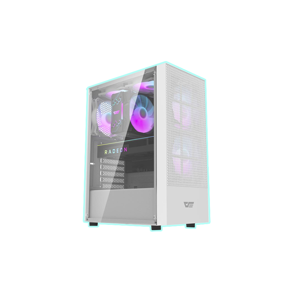 GABINETE GAMING DARKFLASH A290 WHITE
