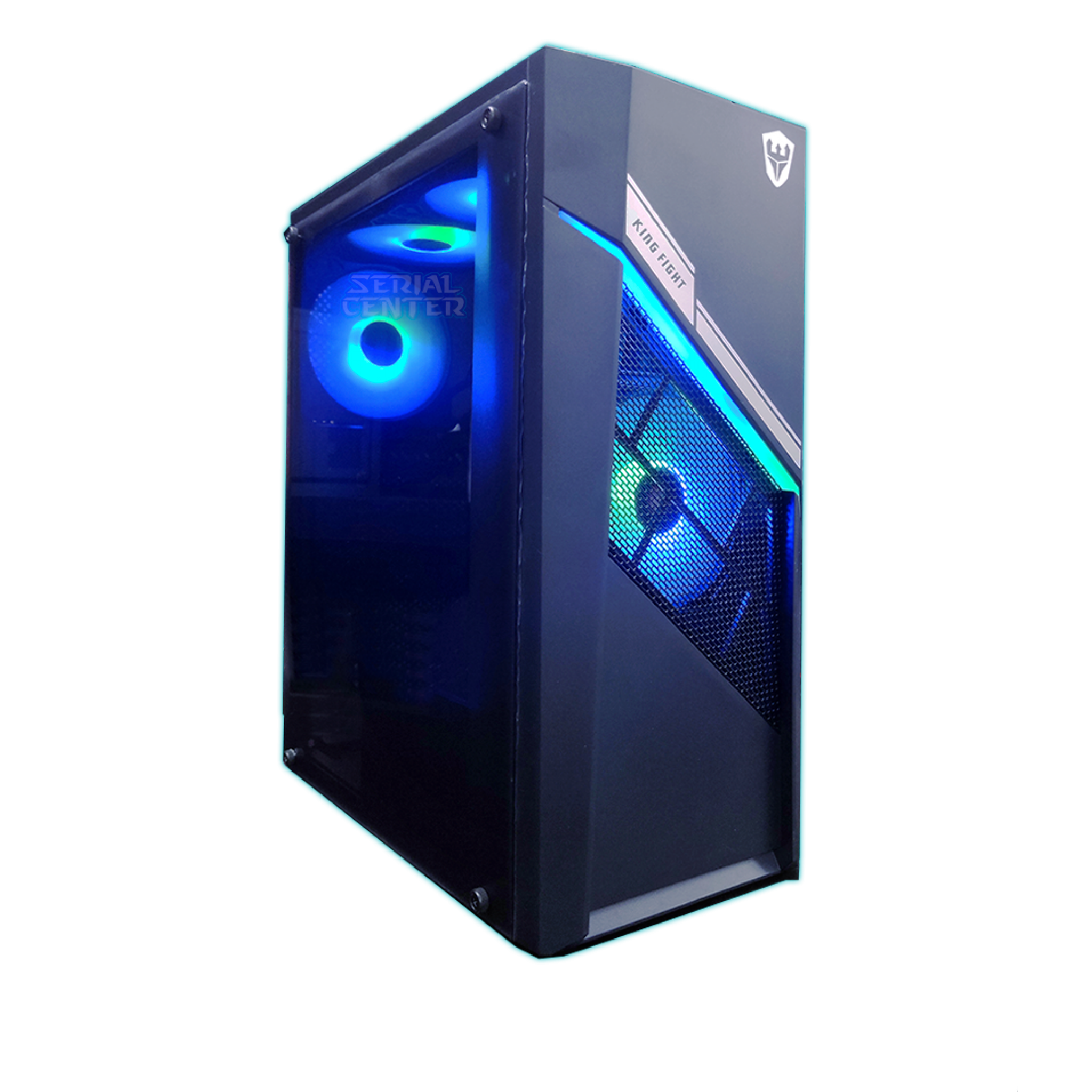 GABINETE GAMING SATE 1401K C/4 COOLER RGB