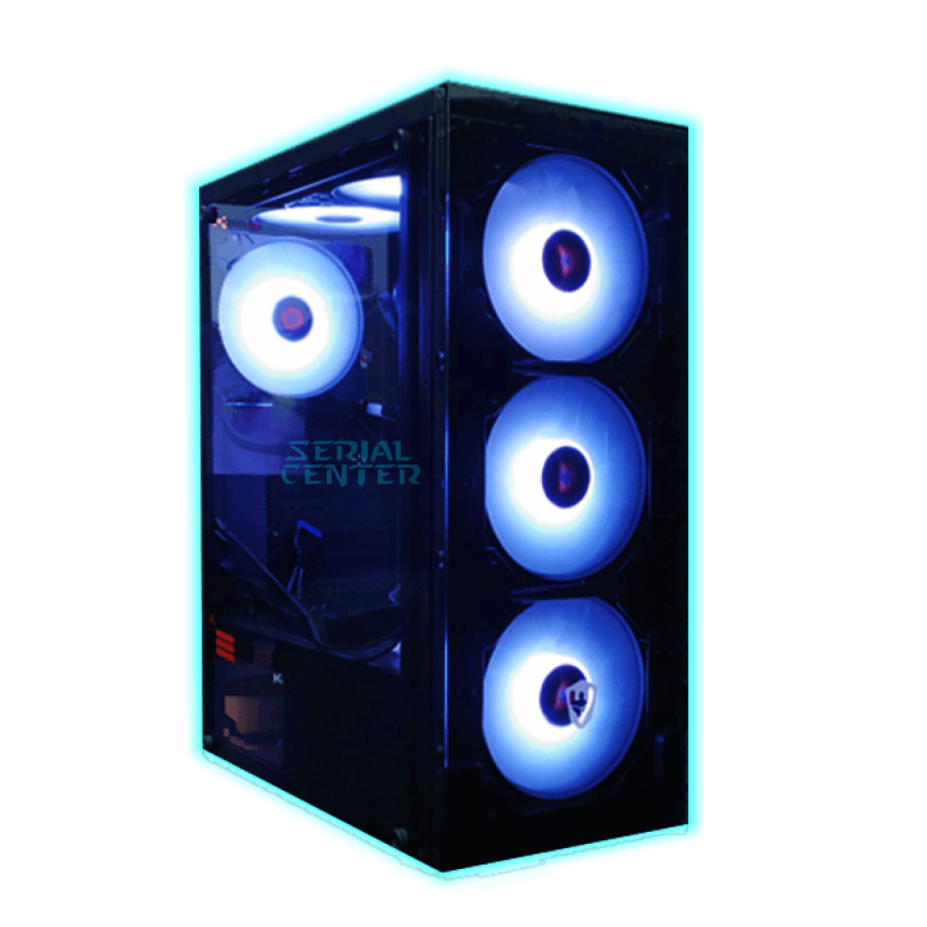 GABINETE GAMING SATE 1600K C/6 COOLER RGB