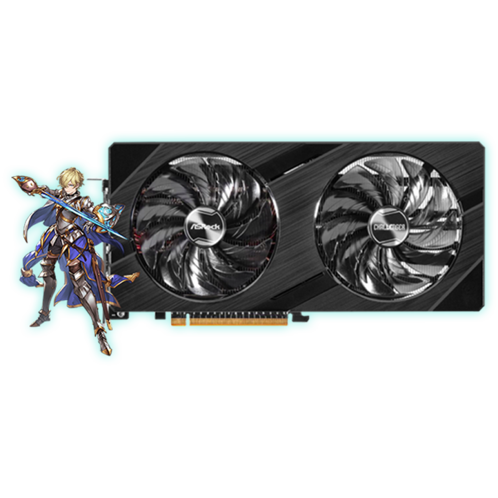 TARJETA GRAFICA 8GB ASROCK INTEL ARC A750 CHALLENGER OC 2200MHZ 256BIT