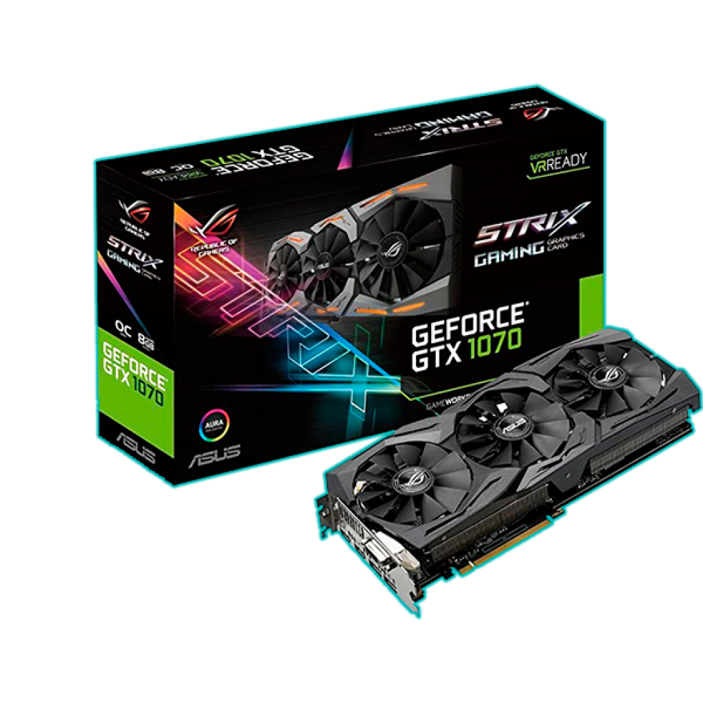 TARJETA GRAFICA 8GB GTX1070 ASUS STRIX