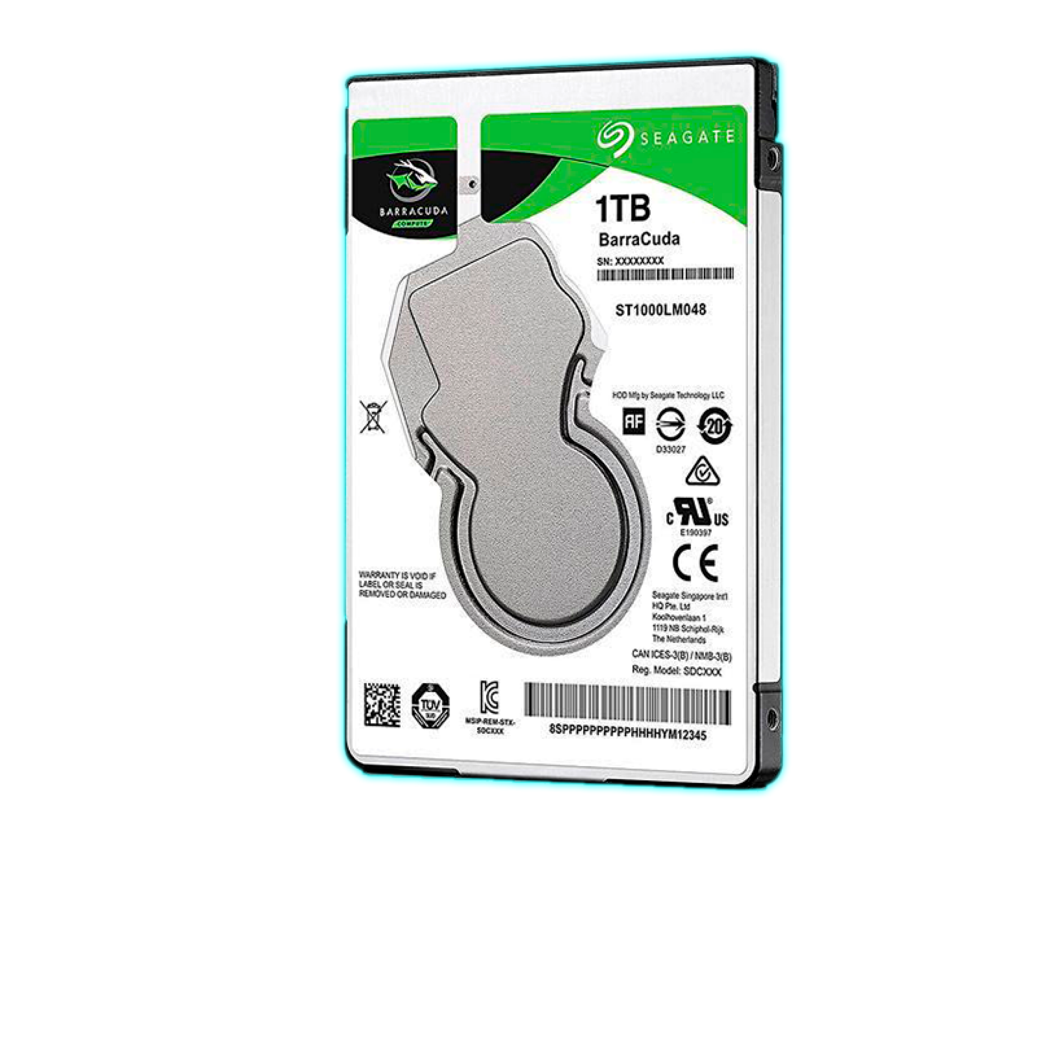 HDD (NB) 1TB SEAGATE BARRACUDA 5400RPM