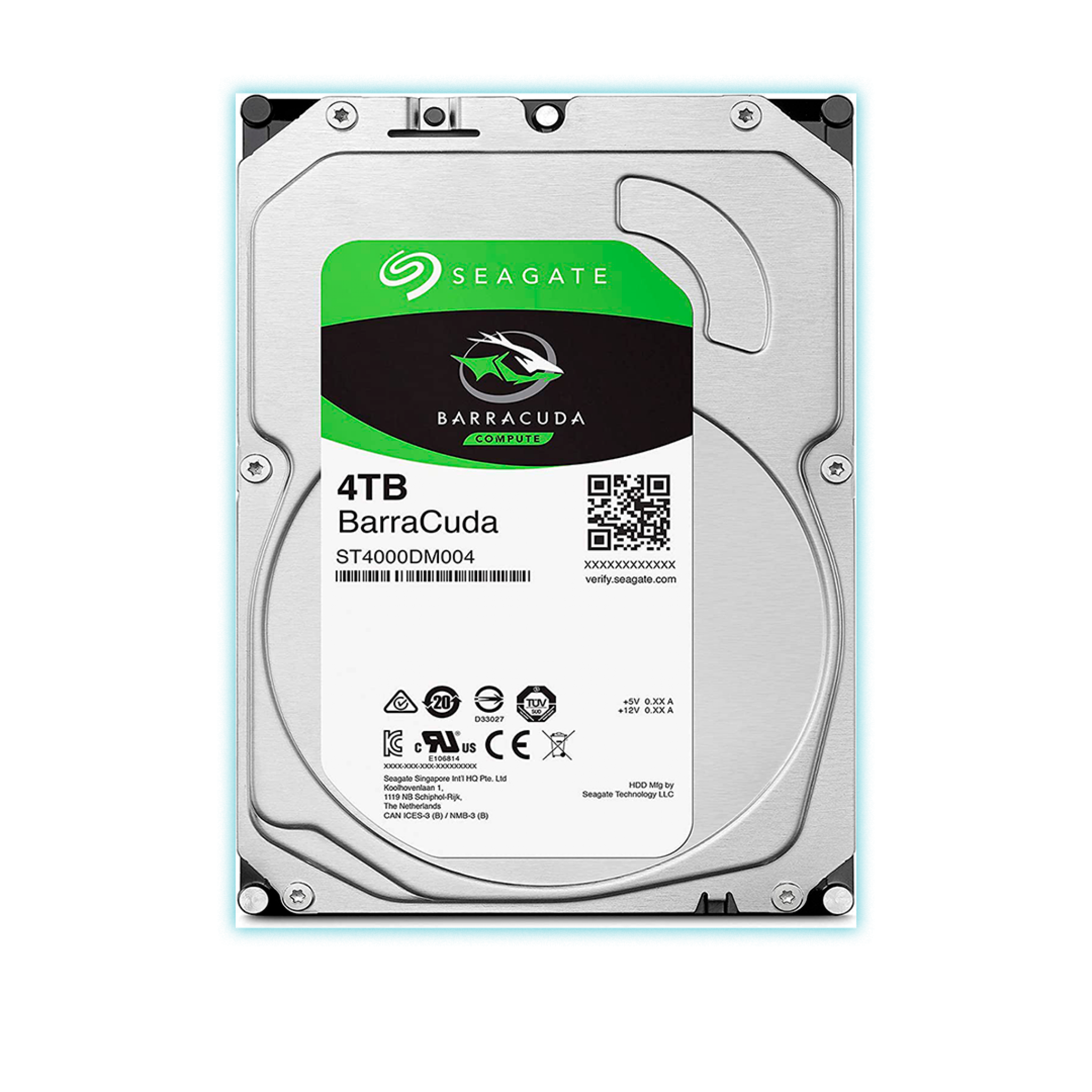 HDD (PC) 4TB SEAGATE BARRACUDA 5400RPM 256MB