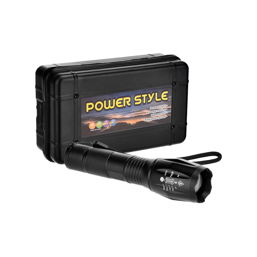 KIT DE LINTERNA POWER STYLE/NEGRO