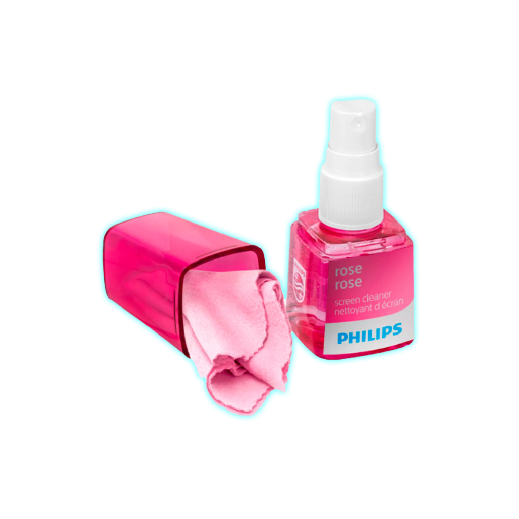 KIT SCREEN CLEANER PHILIPS ROSA